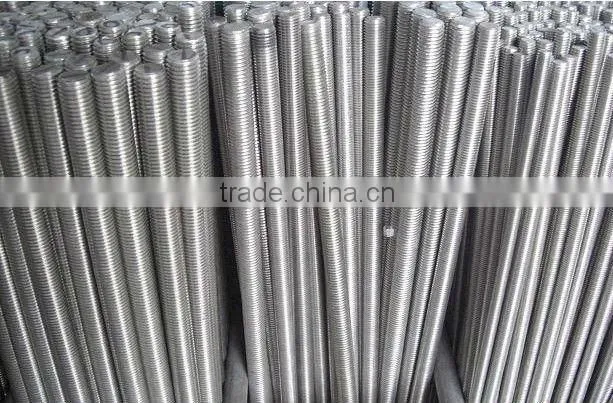 stainless steel 304 316 threaded rods