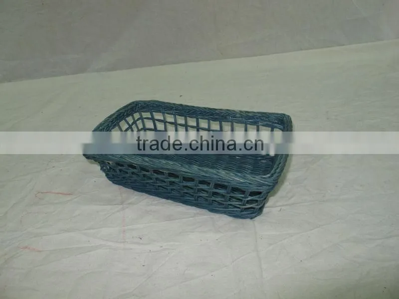 2015 New Product Rectangle Water Hyacinth Basket for Home Decoration and Furniture