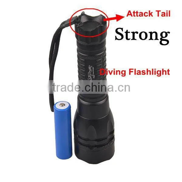Diving Flashlight XPE 1000 lumen LED Diving Flashlight For Scuba Diving Equipment