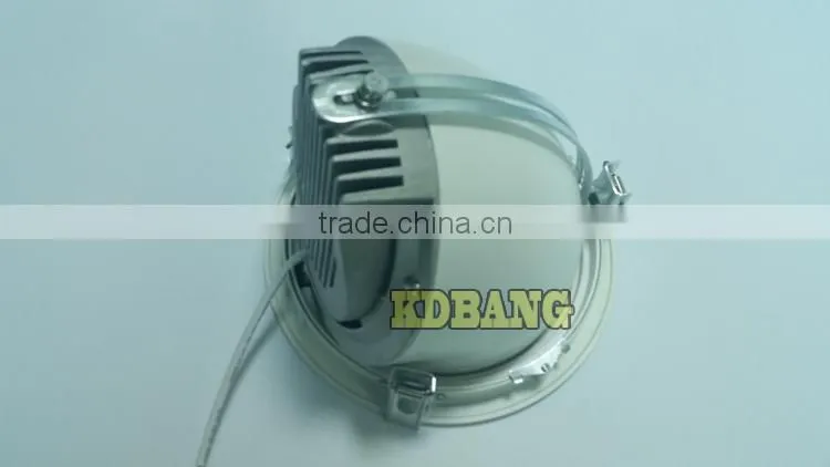 360 degree Adjustable led cob downlight rotate 20w