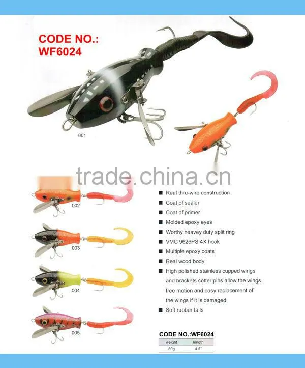 WF6022 wooden lures