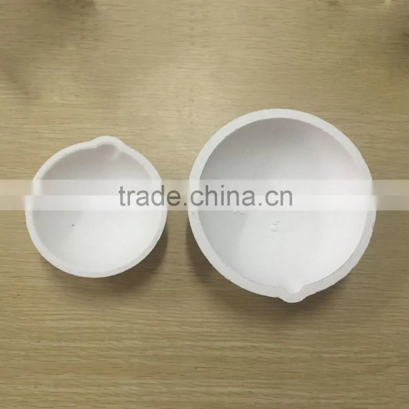 100g MELTING DISH CRUCIBLE CERAMIC CASTING SILICA CRUCIBLE