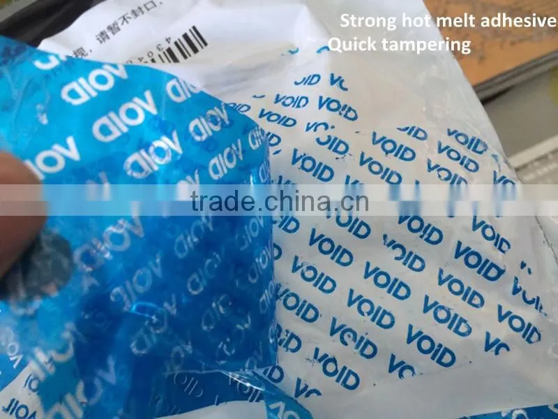 Serial numbered security tapes
