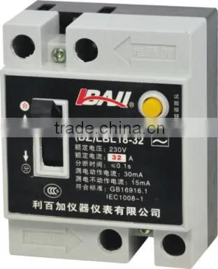 LB18L leakage earth circuit breaker not with lamp
