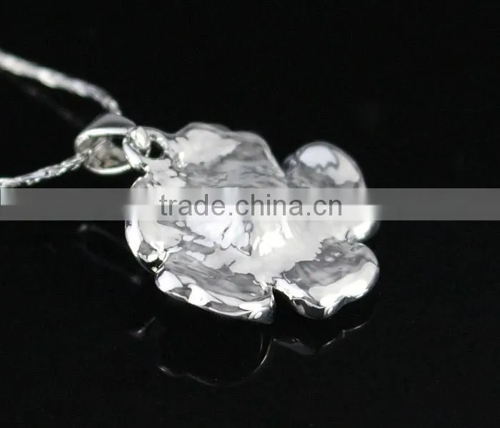 austrian crystal jewelry 18k flower necklace
