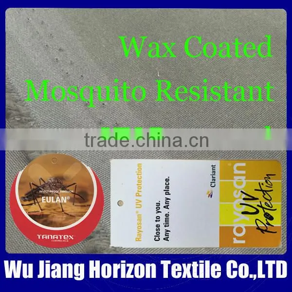 High Quality Wax Coated Mosquito Resistant Hunting Fabric