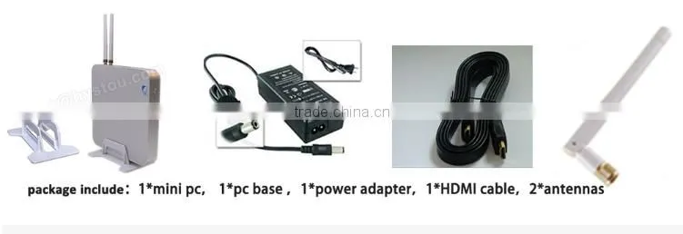 Fanless PC Intel core i5 5200U 2.2G 12V HD5500 GPU i5 good computers Linux Server WiFi HDMI support HD 4K resolution