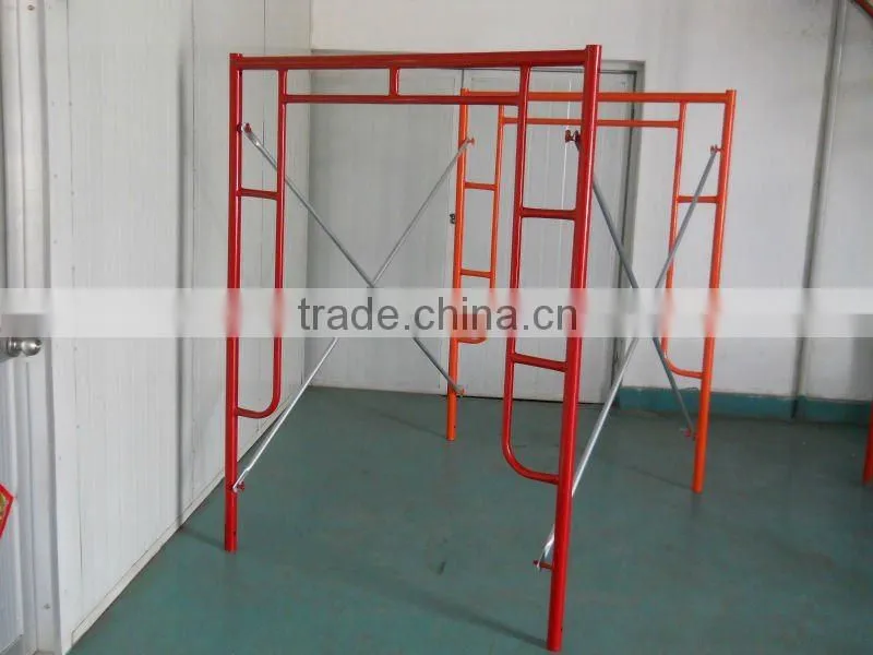 H-Frame Scaffolding used in construction