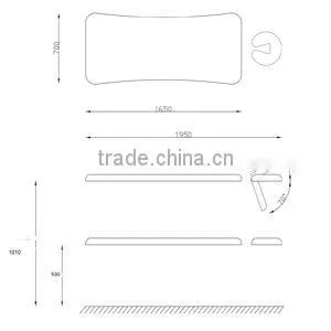 Coinfy ELX1001 factory sell electrical massage bed