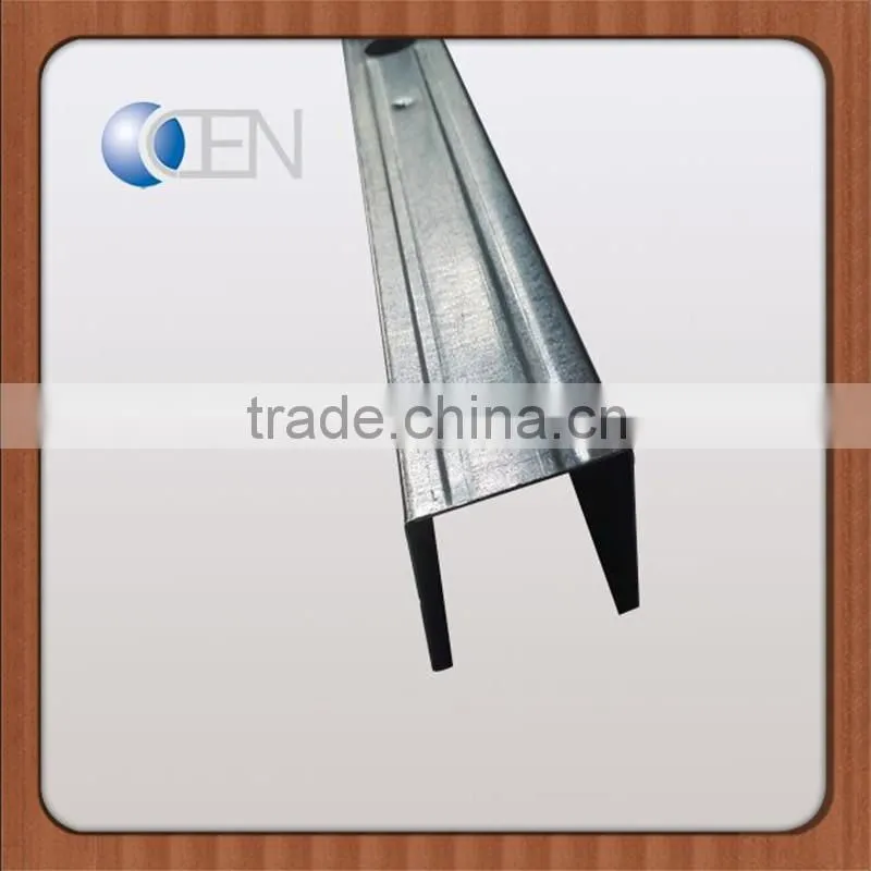 Drywall metal stud in wall installation