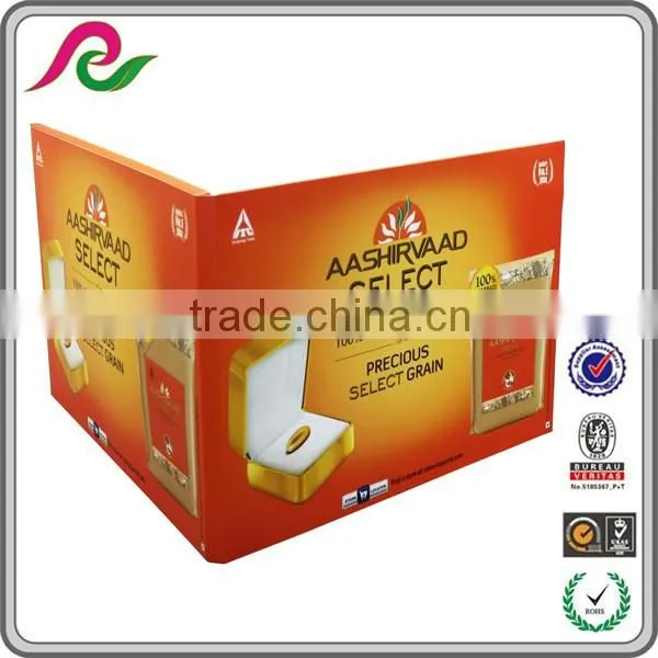 folded school usage brochure video postcards, video sound card