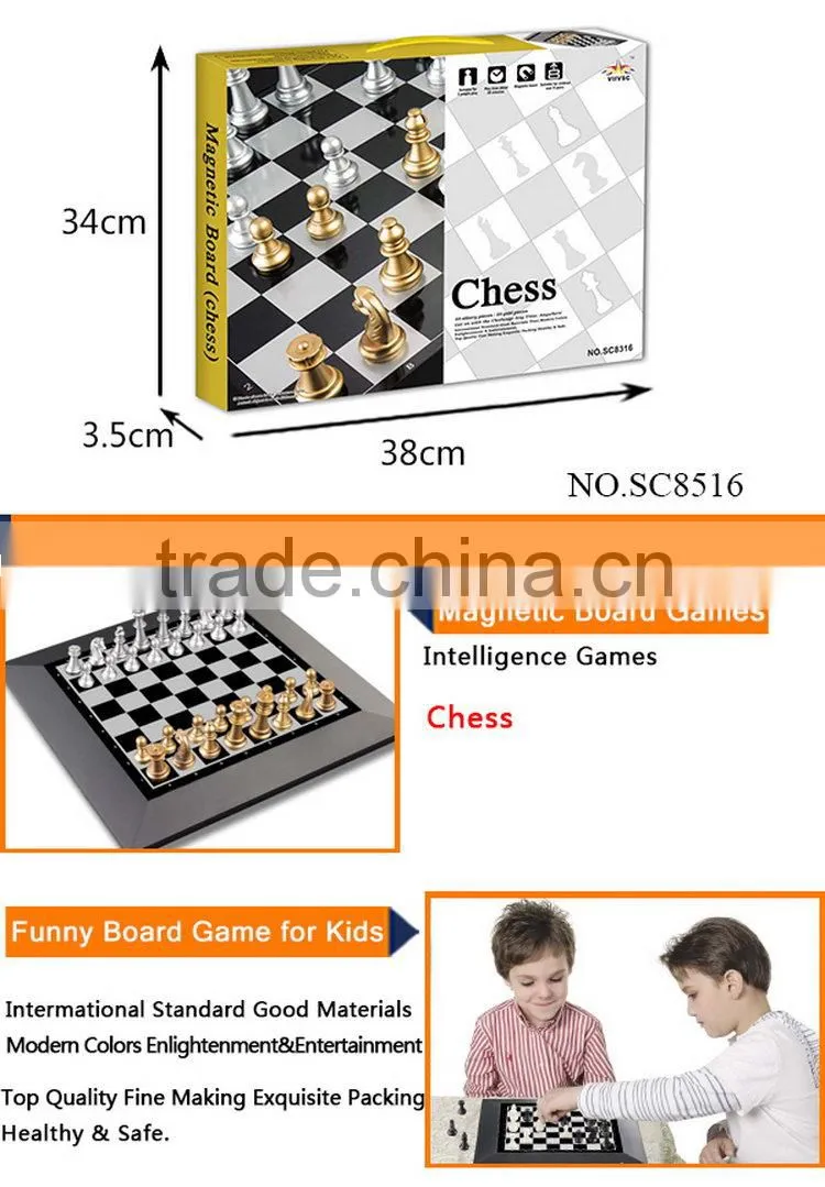 Most popular creative hot sale promotion staunton chess sets