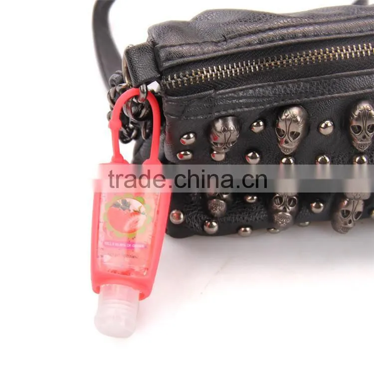 Silicone sanitizer bottle silicone perfume bottle sleeve