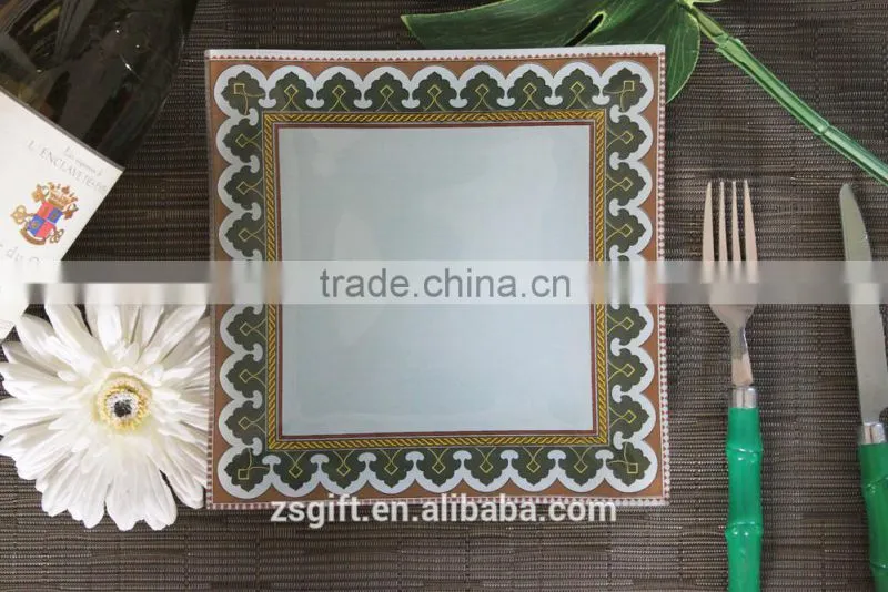 2015 new sell well clear glass plate product