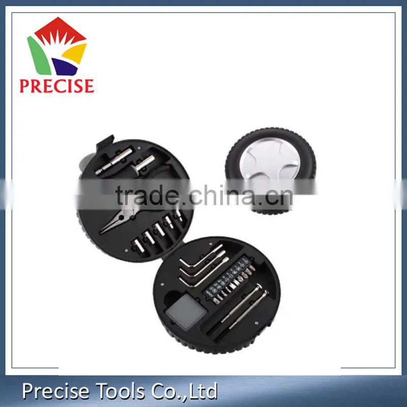 4LED Lampe Tool Kit,Small Hand Tool Kit With Led Lampe Case,Flashlight Tool Set