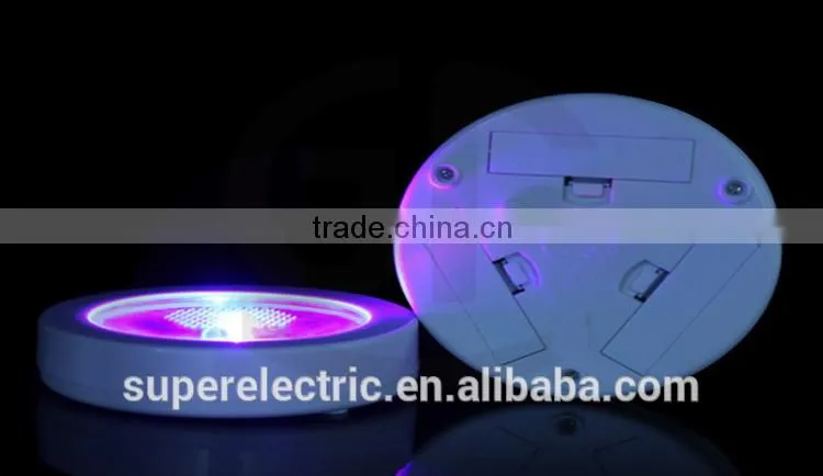 Newly design high quality flashing light up led bar drink mats