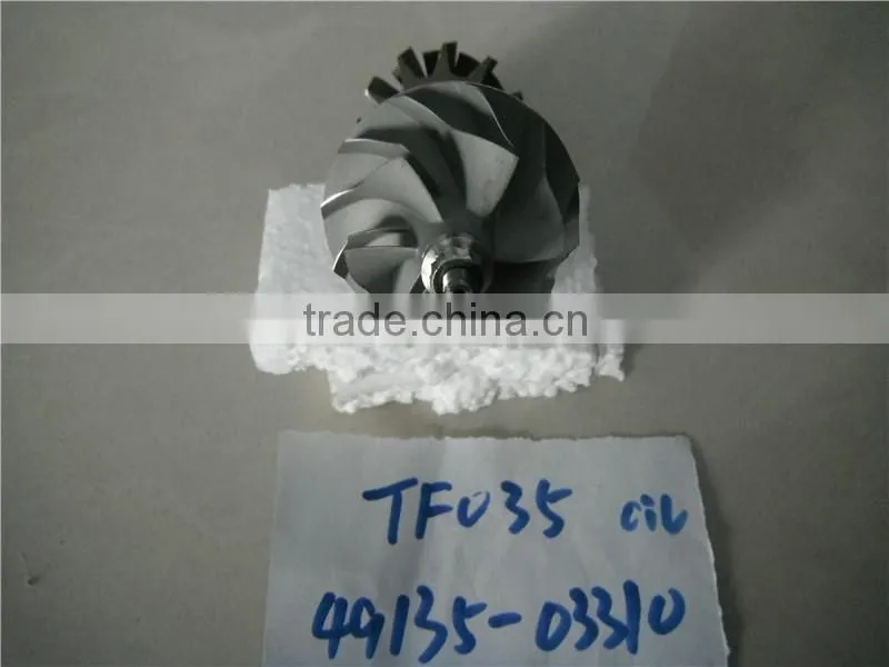 Turbo rotor for turcharger parts