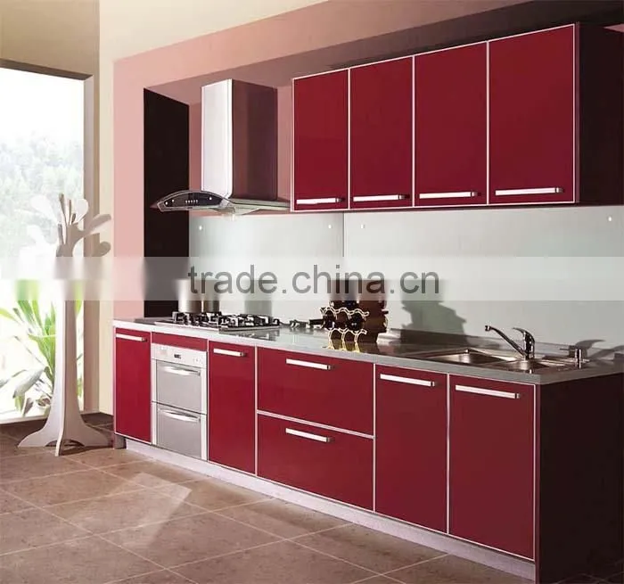 2015 Hot sales Melamine board kitchen cabinet