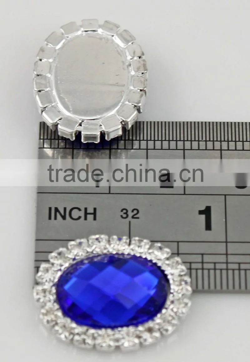 New Fashion Cheap Small Oval Embellishment Flatback 231227