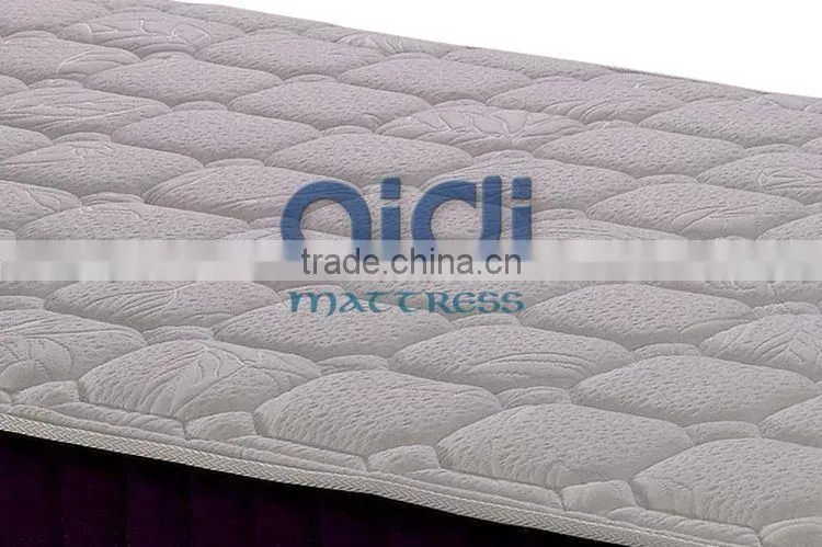 Royal Queen Size 100% Natural Latex Foam Pocket Spring Wedding Mattress AC-1408