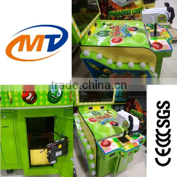 New arrival Fruit Rebellion children's indoors amusement game machine/ fruit shooting coin operated game machine for sale