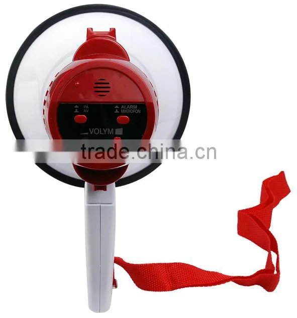 pp plastic handhold megaphone/ hot sell pp plastic megaphone