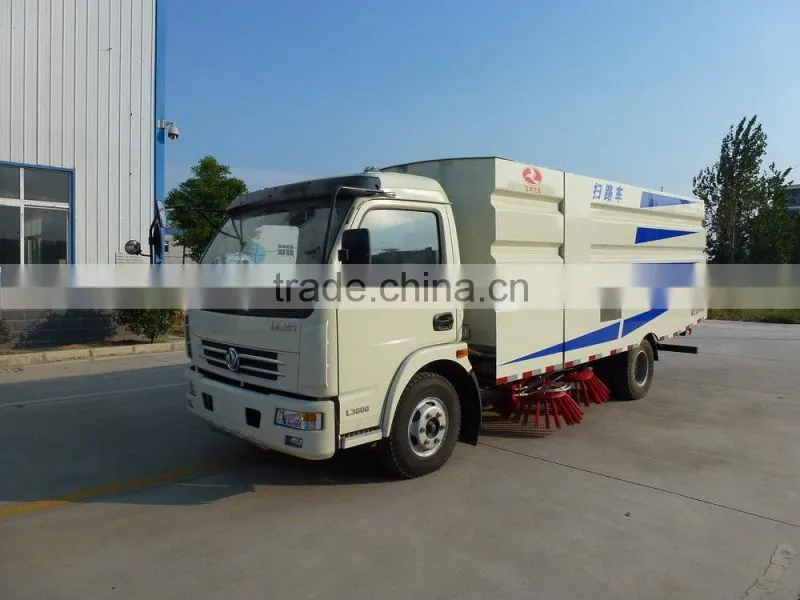 DFAC euro4 3m3 road sweeper truck in high quality