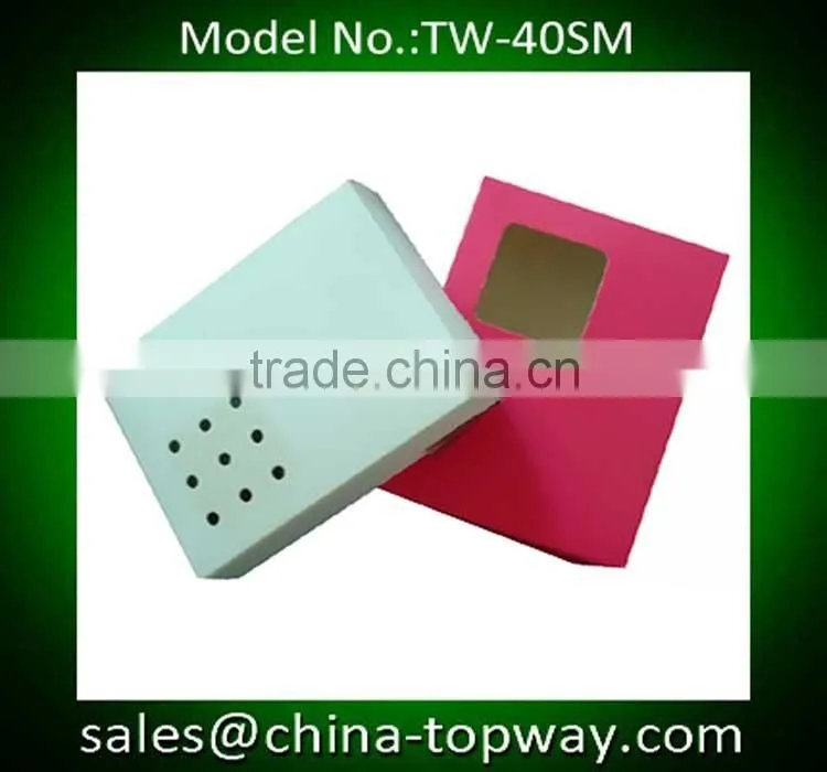Mini digital recordable music box speaker