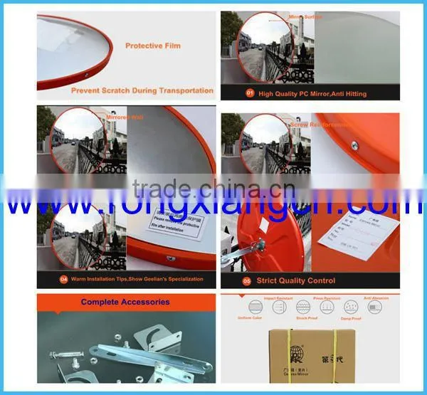 Security & Protection PMMA Road Security Convex Mirror