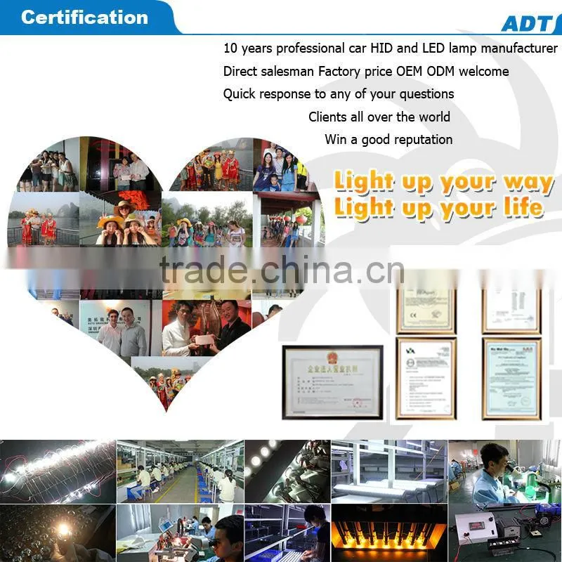 High quality p21w chrome amber chrome light