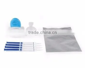Well-appointed ! 2016 hot selling home use teeth whitening 44% peroxide dental bleaching system oral gel kit tooth whitener