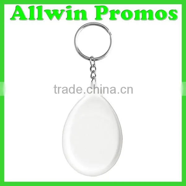 Promotional Customized Oval Compass Keychain