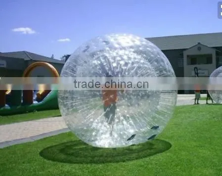 Human Hamster Ball Inflatable Zorbing Ball On Sale