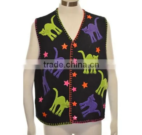 sweater vest for old women,women button sweater vest wholesale in 2015