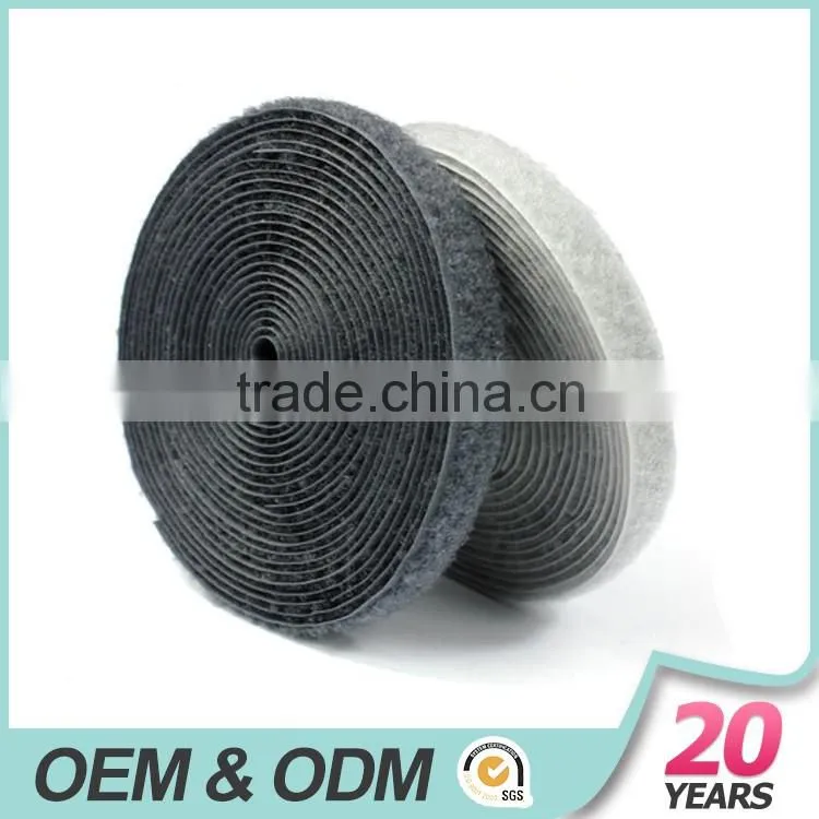 25mm high quality wide hook and loop fabric