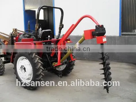 3 Point Post Hole Digger for tractor ;Tractor hole digger;Tree hole digger;3 point post hole borer