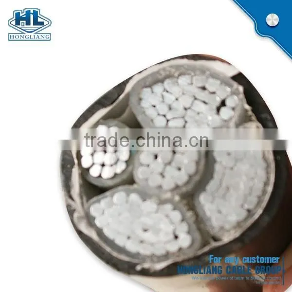 AC 90 10-630MM2 2 CORE 5 CORE 0.6/1KV 8.7/10KV 8.7/15KV 26/35KV Aluminum alloy power cable