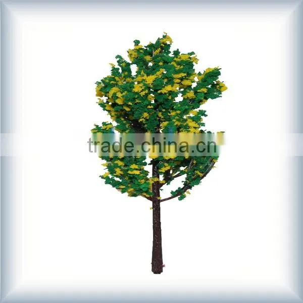 Colorful 3D miniature architectural model tree,09CTD-12,secenery model tree,colorful architectural decorative model tree