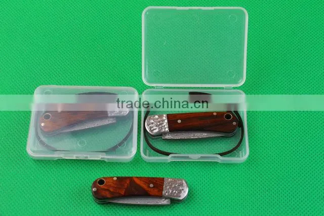 Cocobolo mini pocket knife folding knife UD402103