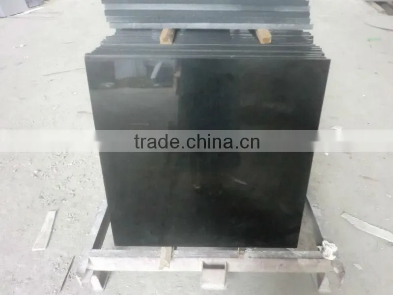 Chinese absolute black galaxy granite for kitchen