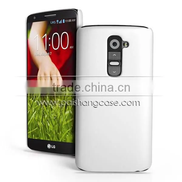 Rubber hard cell phone case cover for LG G2