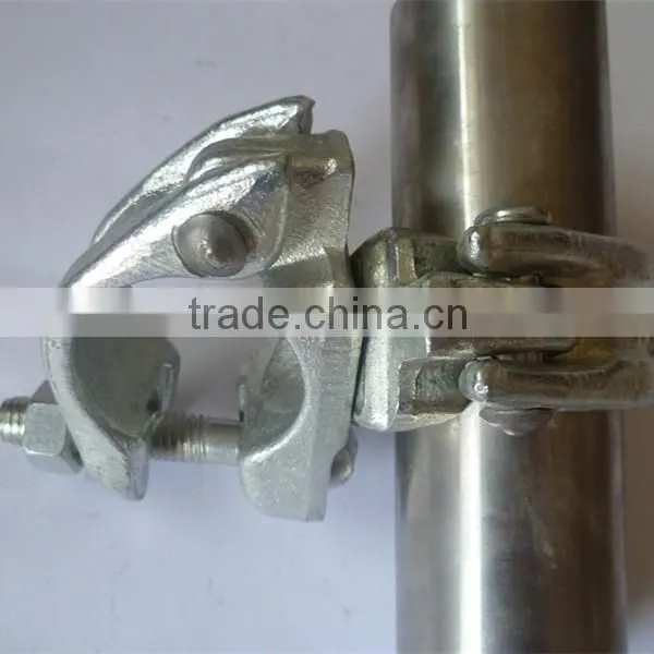Swivel joint clamps scaffolding pressed/drop forged swivel coupler