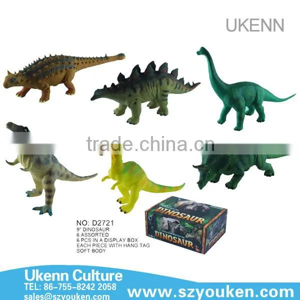 UKENN 3D plastic dinosaur puzzle toys diy educational toys animal model