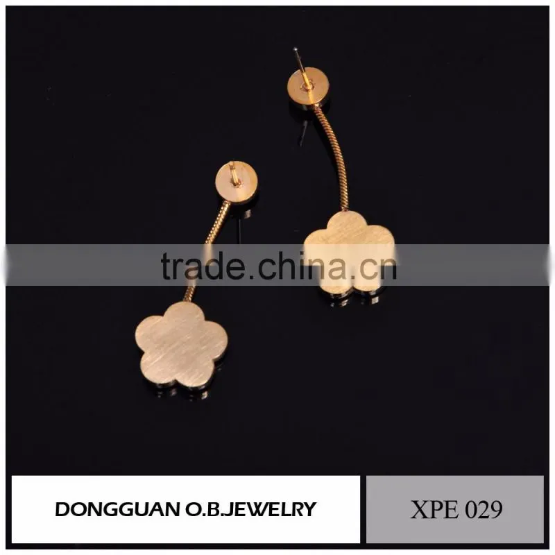 Wholesale 925 sterling silver new 2016 latest gold earring designs earring for girls