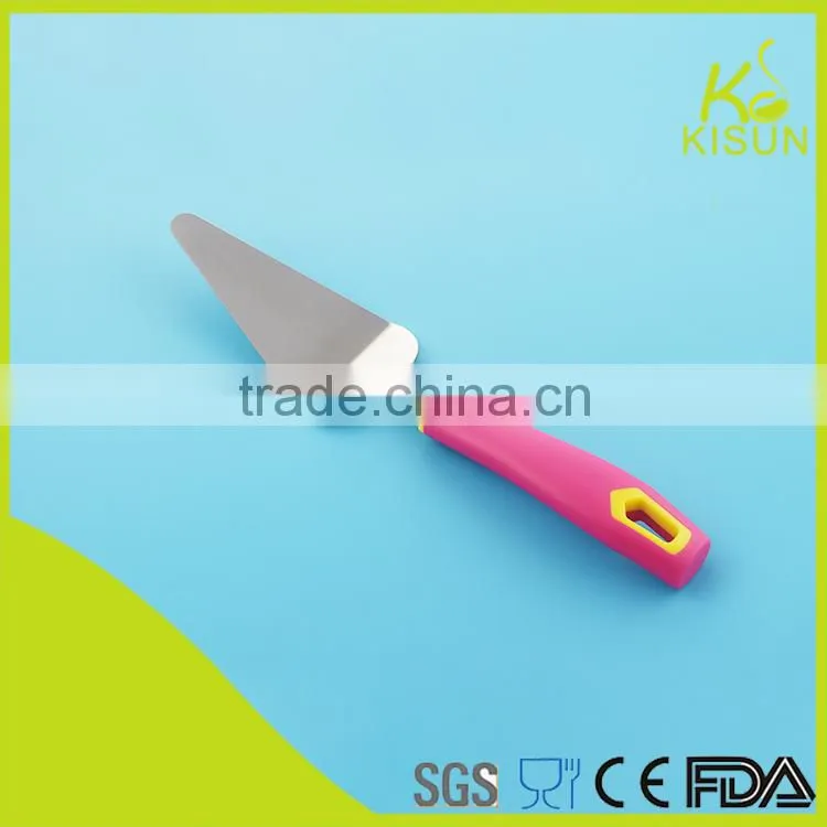 new style PP handle stainlesss steel pizza turner pancake turner