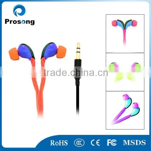 Fashion shoelace earphone with great sound PS-I089