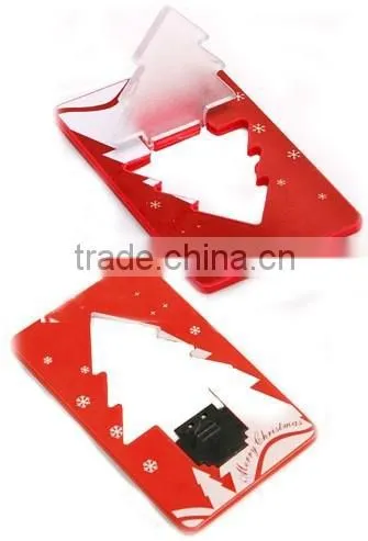 christmas mini pocket LED card light