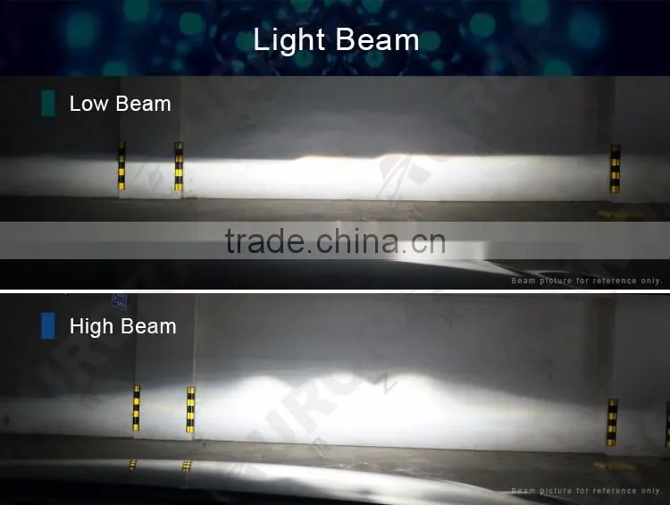 360 degree beam super bright driving light H8 led headlight auto