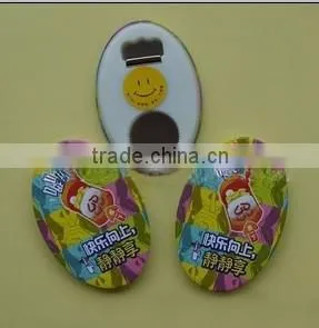 Die cut acrylic refrigerator