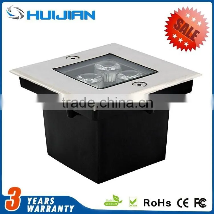 IP67 waterproof 220V floor LED warm white inground light 5W led underground light high quality with 3years warranty